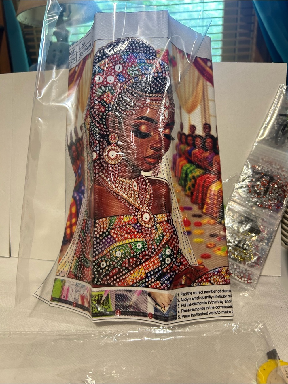 Colorful Multicolor Women diamond art